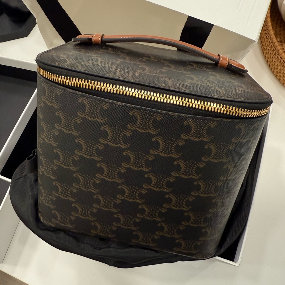 Celine Brown Monogram Women’s Vanity Bag